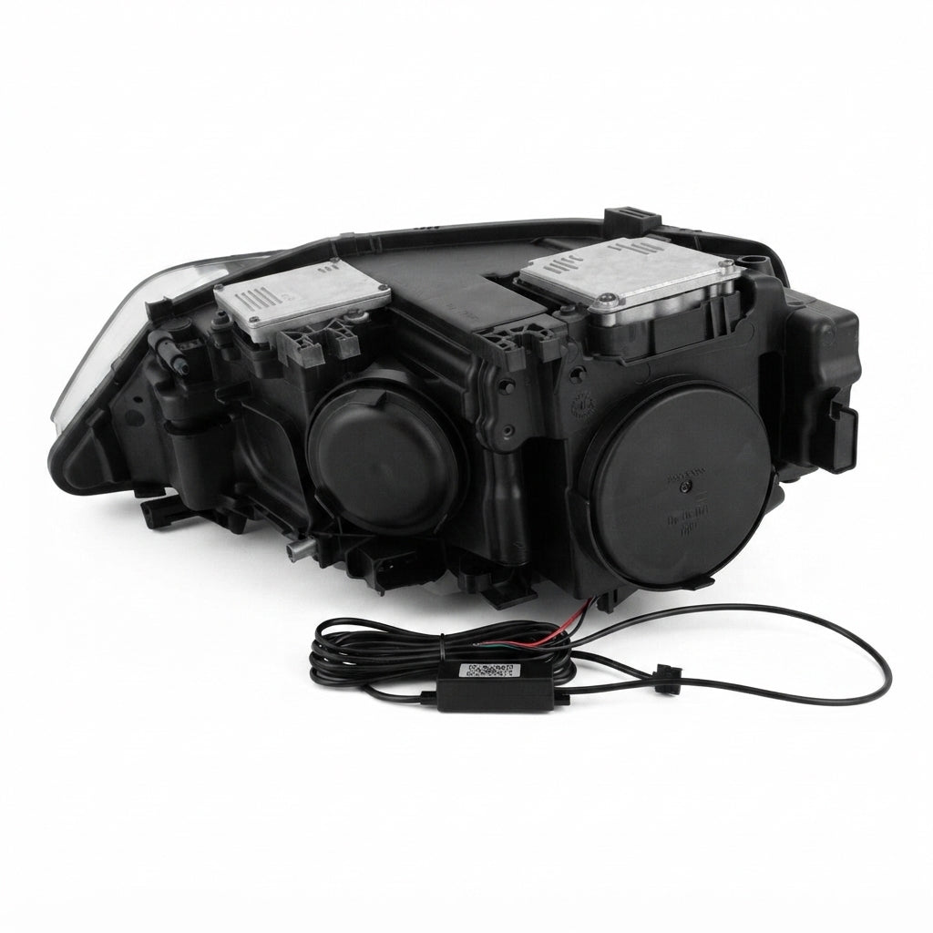 Audi B8 / B8.5 Custom RGB Headlights – App-Controlled DRL & Demon Eye