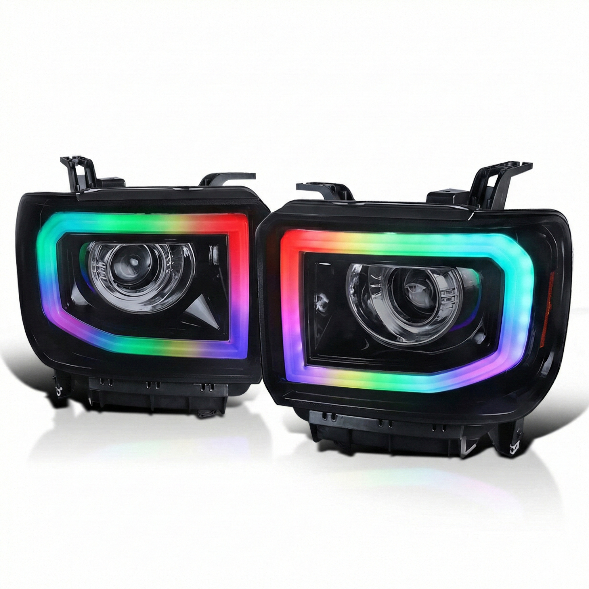 NTXGlow RGB headlights (14 - 19 GMC Sierra 1500 / 2500 / 3500)