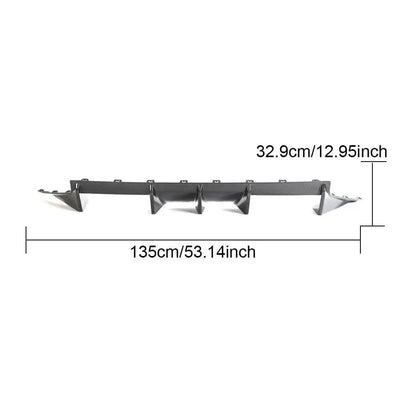 Carbon Fiber Rear Diffuser Lip – BMW M2 G87 Coupe (2022–2024)