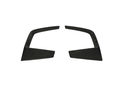 Audi A4 B9 S-Line / S4 B9 (2017-2019) Carbon Fiber Front Fog Vent Trims – 2PC B Style Accent Kit
