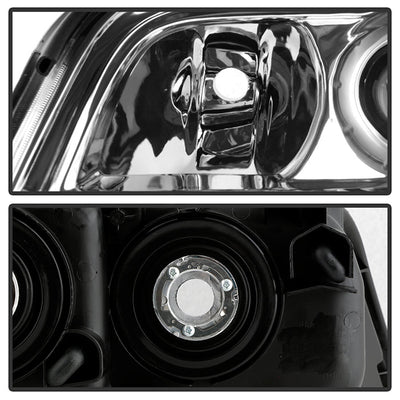 SPYDER Xtune Acura Mdx 2004-2006 Crystal Headlights Chrome HD-JH-AMDX04-AM-C 9026201