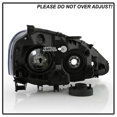 SPYDER Xtune Acura Rsx 2005-2006 OEM Style Headlights -Black HD-JH-ARSX05-AM-BK 9029516