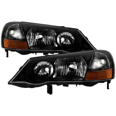 SPYDER xTune Acura TL 2002-2003 HID Model Only OEM Style headlights - Black HD-JH-ATL02-HID-BK 9036347