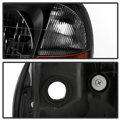 SPYDER xTune Acura TL 2002-2003 HID Model Only OEM Style headlights - Black HD-JH-ATL02-HID-BK 9036347