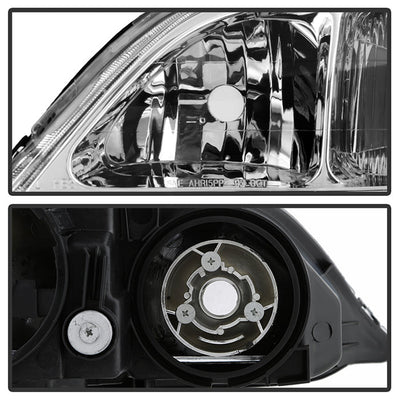 SPYDER Xtune Acura Tl 1999-2001 OEM Style Headlights Chrome HD-JH-ATL99-AM-C 9029530