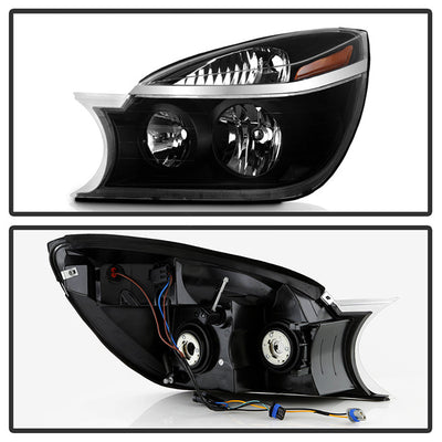 SPYDER Xtune Buick RendezvoUS 04-05 Crystal Headlights Black HD-JH-BRE04-AM-BK 9023774