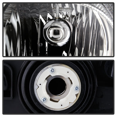 SPYDER Xtune Chrysler 300 05-08 Halogen Non-Projection Style Only Crystal Headlights Chrome HD-JH-C305-HA-C 9026430