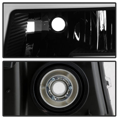 SPYDER xTune 04-12 Chevy Colorado Light Bar Headlights w/Bumper Lights - Black (HD-JH-CCOL04-LB-BK) 9050626