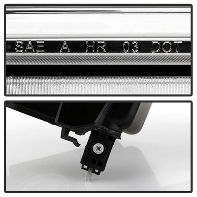 SPYDER xTune 04-12 Chevy Colorado Light Bar Headlights w/Bumper Lights - Chrome (HD-JH-CCOL04-LB-C) 9050619
