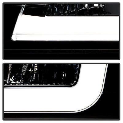 SPYDER xTune 04-12 Chevy Colorado Light Bar Headlights w/Bumper Lights - Chrome (HD-JH-CCOL04-LB-C) 9050619