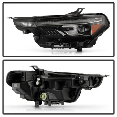 SPYDER xTune 23-25 Chevy Colorado LED Beam Headlight w/Halogen Signal - OE Left (HD-JH-CCOL23-LED-OE-L) 9960253