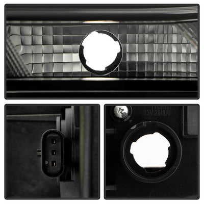 SPYDER xTune 23-25 Chevy Colorado LED Beam Headlight w/Halogen Signal - OE Left (HD-JH-CCOL23-LED-OE-L) 9960253