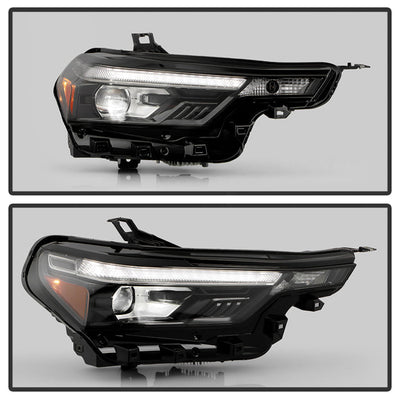 SPYDER xTune 23-25 Chevy Colorado LED Beam Headlight w/Halogen Signal - OE Right (HD-JH-CCOL23-LED-OE-R) 9960260