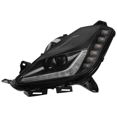 SPYDER xTune 14-18 Chevy Corvette Xenon HID LED DRL Headlight - OE Left (HD-JH-CCORV14-HID-OE-L) 9960161