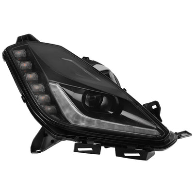 SPYDER xTune 14-18 Chevy Corvette Xenon HID LED DRL Headlight - OE Right (HD-JH-CCORV14-HID-OE-R) 9960178