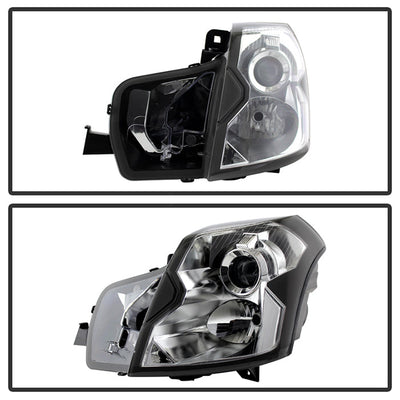 SPYDER Xtune Cadillac Cts 03-07 Crystal Headlights Halogen Model Only Chrome HD-JH-CCTS03-C 9023804