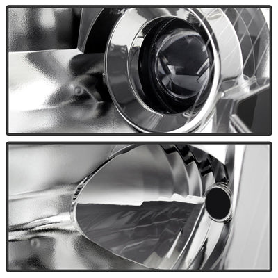 SPYDER Xtune Cadillac Cts 03-07 Crystal Headlights Halogen Model Only Chrome HD-JH-CCTS03-C 9023804