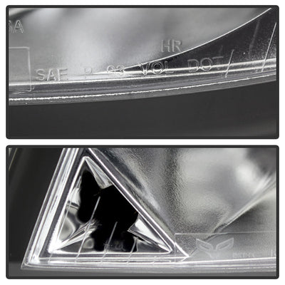 SPYDER Xtune Cadillac Cts 03-07 Crystal Headlights Halogen Model Only Chrome HD-JH-CCTS03-C 9023804