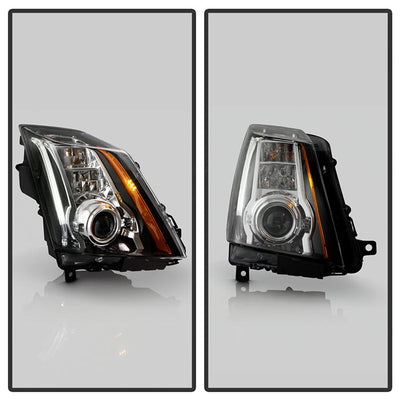 SPYDER Xtune 08-14 Cadillac CTS Xenon HID w/AFS Projector Headlight OE Black Right HD-JH-CCTS08-AFS-OE-BK-R 9950162