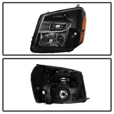 SPYDER Xtune Chevy Equinox 05-09 OEM Style Headlights Black HD-JH-CEQ05-AM-BK 9031007