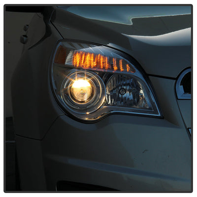 SPYDER xTune 10-13 Chevrolet Equinox LTZ OEM Style Halogen Headlights - Chrome (HD-JH-CEQ10-OE-AM-C) 9037818
