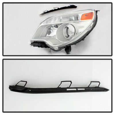 SPYDER xTune 10-13 Chevrolet Equinox LTZ OEM Style Halogen Headlights - Chrome (HD-JH-CEQ10-OE-AM-C) 9037818