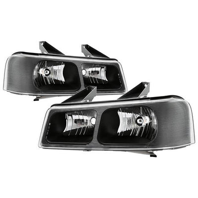 SPYDER xTune 03-17 Chevrolet Express 1500 OEM Style Headlights - Black (HD-JH-CEX03-OE-BK) 9042485