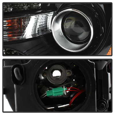 SPYDER xTune 11-14 Chrysler 300 Driver Side Halogen Headlight w/Bezel - OEM Left (HD-JH-CHR30011-OEBK-L) 9037825