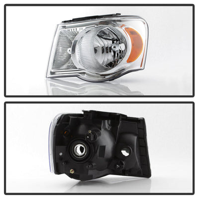 SPYDER xTune 07-09 Chrysler Aspen OEM Style Headlights - Chrome (HD-JH-CHRASP07-AM-C) 9037870