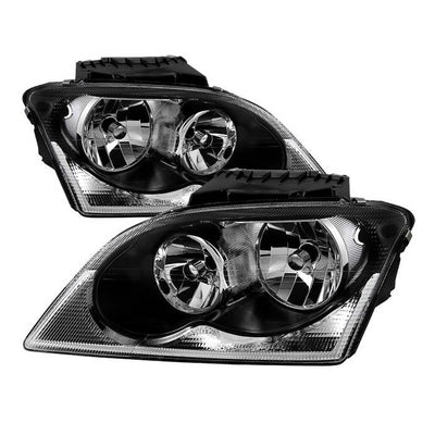 SPYDER Xtune Chrysler Pacifica 04-06 Halogen OEM Style Headlights Black HD-JH-CHRPA04-BK 9029615