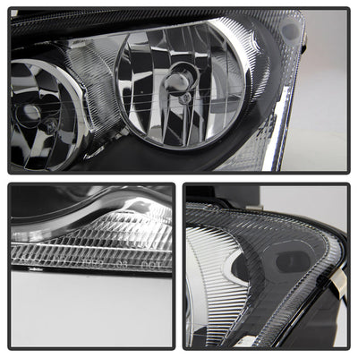SPYDER Xtune Chrysler Pacifica 04-06 Halogen OEM Style Headlights Black HD-JH-CHRPA04-BK 9029615