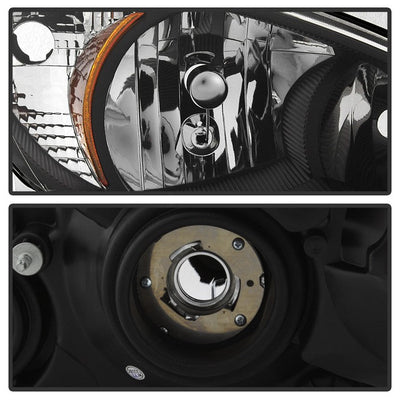 SPYDER Xtune Chrysler Pt Cruiser 06-10 Halogen Only Headlights -Black HD-JH-CHRPT06-AM-BK 9026256