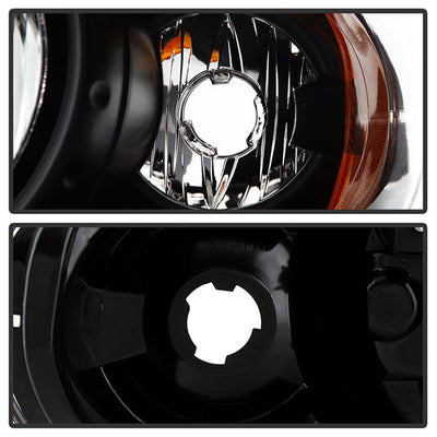 SPYDER Xtune Chrysler Town & Country 05-07 Crystal Headlights Black HD-JH-CHRTC05-AM-BK 9025273