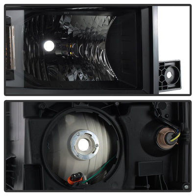 SPYDER Chevrolet Silverado 1500 14-15 (Non-HD) OEM Style Headlights - Black HD-JH-CS14-AM-BK 9040085