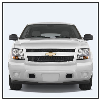 SPYDER Xtune Chevy Suburban 1500/2500 07-14 Crystal Headlights Black HD-JH-CSUB07-AM-BK 9022777
