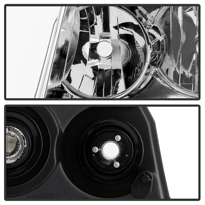SPYDER Xtune Chevy Suburban 1500/2500 07-14 Crystal Headlights Chrome HD-JH-CSUB07-AM-C 9022760