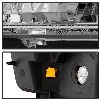 SPYDER Xtune Chevy Suburban 1500/2500 07-14 Crystal Headlights Chrome HD-JH-CSUB07-AM-C 9022760