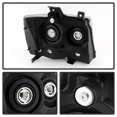 SPYDER Xtune Chevy Suburban 1500/2500 07-14 Crystal Headlights Smoke HD-JH-CSUB07-AM-SM 9022784