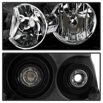 SPYDER xTune 07-14 Chevrolet Avalanche Driver Side Headlights - OEM Left HD-JH-CSUB07-OE-L 9043420