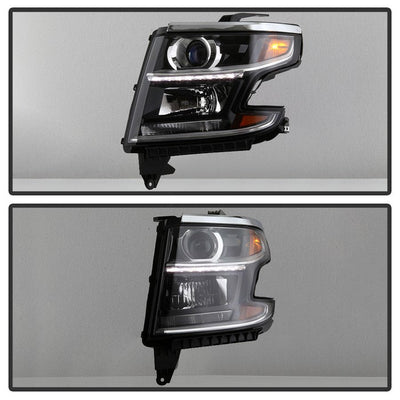 SPYDER xTune 15-17 Chevy Suburban (Halogen Models Only) Driver Side Headlights OEM Left (HD-JH-CSUB15-OE-L) 9040603