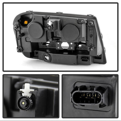 SPYDER Xtune Chevy Trailblazer 02-09 OEM Style Headlights Black Smoke HD-JH-CTB02-AM-BSM 9028595