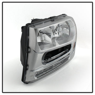 SPYDER Xtune Chevy Trailblazer 02-09 Crystal Headlights Chrome HD-JH-CTB02-AM-C 9023545