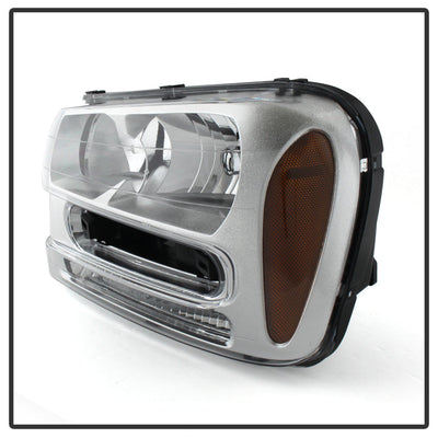 SPYDER Xtune Chevy Trailblazer 02-09 Crystal Headlights Chrome HD-JH-CTB02-AM-C 9023545