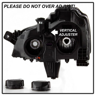 SPYDER xTune 09-12 Chevrolet Traverse (Excl LTZ) OEM Style Headlights - Black (HD-JH-CTRA09-AM-BK) 9042539