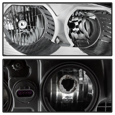 SPYDER xTune 09-12 Chevrolet Traverse (Excl LTZ) OEM Style Headlights - Chrome (HD-JH-CTRA09-AM-C) 9042546