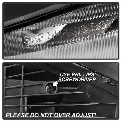 SPYDER xTune 09-12 Chevy Traverse (Excl LTZ) Driver Side Headlights - OEM Left (HD-JH-CTRA09-OE-L) 9042553
