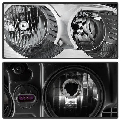 SPYDER xTune 09-12 Chevy Traverse (Excl LTZ) Passenger Side Headlight - OEM Right (HD-JH-CTRA09-OE-R) 9042560
