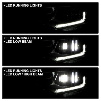 SPYDER Xtune 18-21 Chevrolet Traverse Full LED HeadLight - OE Left (Signal/Side Marker Halogen) 9956263