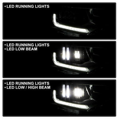 SPYDER 18-21 Chevy Traverse Full LED (Signal / Side Marker Halogen) Headlight - OE Right 9956270
