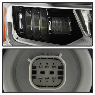 SPYDER 18-21 Chevy Traverse Full LED (Signal / Side Marker Halogen) Headlight - OE Right 9956270